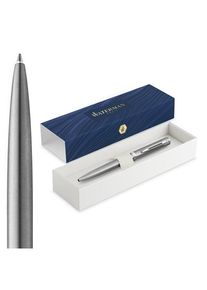 Waterman Impression Stainless Steel P.T. Ballpen M Blue ink