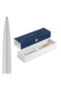 Waterman Impression White Lacquer G.T. Ballpen M Blue ink