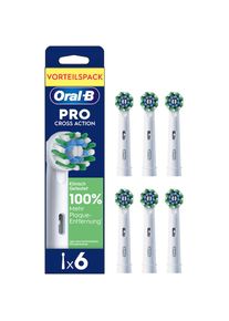 Oral-B Aufsteckb&uuml;rsten &raquo;Pro CrossAction&laquo; Zahnreinigung mit innovativen X-f&ouml;rmigen Borsten