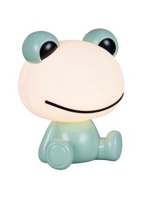 REALITY LEUCHTEN LED Tischleuchte &raquo;HOPPER, Kinderzimmer Tischleuchte Nachttischleuchte Frosch Optik, RGB&laquo; LED-Board 1 Stk. RGB Warmwei&szlig; 0,3W 30 Lumen 