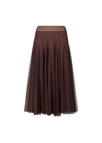 Zero Faltenrock &raquo;Meshrock mit Gummibund&laquo; braun, Gr&ouml;&szlig;e 34