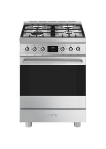Smeg Gas-Standherd Symphony &raquo;C6GMXD2&laquo; Vapor Clean Material Garraum: Ever Clean Emaillierung