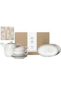 Broste Copenhagen Teeservice &raquo;Single Geschirr-Set Nordic Sand, inkl. 1 P&auml;ckchen Papierserviette&laquo; Beliebte Geschirr Sets Exclusiv mit Geschenk