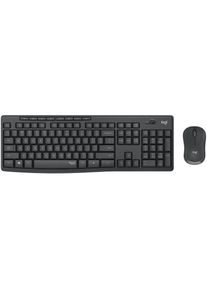 Logitech Tastatur &raquo;MK295 Silent Wireless Combo - GRAPHITE - US INT'L - INTNL&laquo; ()