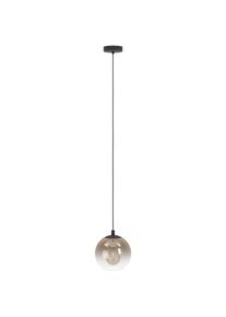 Eglo H&auml;ngeleuchte &raquo;ARISCANI 1 Pendellampe - Stahl - E27 - 1X60W - IP20&laquo; E27 1 Stk. H&auml;ngelampe, Deckenlampe, Wohnzimmer, Esszimmer, H110 x &Oslash;20 cm