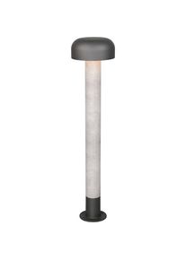 Trio Leuchten Au&szlig;en-Stehlampe &raquo;FRASER, Outdoor Stehleuchte H&ouml;he 85cm, exkl 1x E27 max 10W, IP54&laquo; E27 1 Stk. warmwei&szlig; - kaltwei&szlig; Stehlampe Garten 