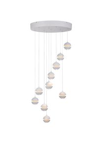 Sch&ouml;ner Wohnen Kollektion SCH&Ouml;NER WOHNEN-Kollektion LED Pendelleuchte &raquo;LINI&laquo; LED-Board 1 Stk. Warmwei&szlig; SCH&Ouml;NER WOHNEN Kollektion, 3-Stufen Dimmer, Comfort-Lift