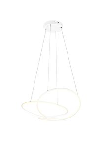 Trio Leuchten LED Pendelleuchte &raquo;DARVIN, LED H&auml;ngelampe 52W 6700 Lumen, dimmbar, Lichtfarbe einstellbar&laquo; LED-Board 1 Stk. warmwei&szlig; - kaltwei&szlig; CCT 2300