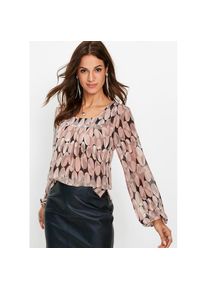 bonprix Tunika figurumspielende Passform, mit langem Arm, aus Polyester