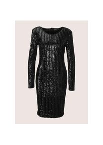 Madeleine Mode MADELEINE Sommerkleid &raquo;Etuikleid Glamour&ouml;ses Pailettenkleid mit Rundhalsausschnitt&laquo; Raffinierte Schnittf&uuml;hrung schwarz, Gr&ouml;&szlig;e 42