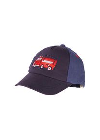 MaxiMo Baseball Cap Feuerwehr-Motiv, mit Stickerei, mit Klettverschluss, Baumwolle blau, Gr&ouml;&szlig;e 47/49