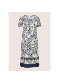 Madeleine Mode MADELEINE Sommerkleid &raquo;Midikleid Viskosekleid mit Paisley-Print&laquo; Kleid mit Rundhalsblede mit V-Ausschnitt wei&szlig;, Gr&ouml;&szlig;e 44