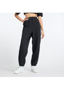 Jogginghose New Balance "SPORT ESSENTIALS FRENCH TERRY JOGGER", Damen, Gr. S, N-Gr, schwarz (schwarz (001)), Obermaterial: 60% Baumwolle, 40% Polyester, Hosen Jogginghose, lockere Passform
