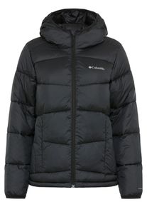 Winterjacke Columbia "Fivemile Butte Hooded Jacket", Damen, Gr. XS, schwarz, Web, Obermaterial: 100% Polyester, normal, Jacken Winterjacke, f&uuml;r Outdoor-Aktivit&auml;ten, ideal f&uuml;r Wandern und Trekking