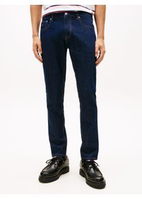 Slim-fit-Jeans Tommy Jeans "Scanton", Herren, Gr. 31, L&auml;nge 30, denim schwarz, Denim/Jeans, Obermaterial: 99% Baumwolle, 1% Elasthan, unifarben, slim fit lang, Jeans Slim-fit-Jeans, Slim Fit