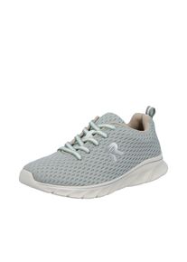 Sneaker Rieker, Damen, Gr. 36, grau (hellmint), Mesh, unifarben, Schuhe Sneaker, Klassik Sneaker, Freizeitschuh, Sportschuh, Halbschuh, Leichtgewicht