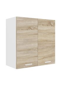 H&auml;ngeschrank Vcm "K&uuml;chenschrank B. 60 cm H&auml;ngeschrank K&uuml;che Esilo", braun (wei&szlig;, sonoma, eiche), B:60cm T:31cm, Obermaterial: 100% Holz Wood., Schr&auml;nke, H&auml;ngeschrank