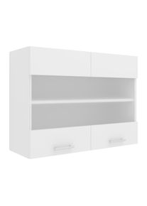 H&auml;ngeschrank Vcm "K&uuml;chenschrank B. 80 cm H&auml;ngeschrank K&uuml;che Esilo", wei&szlig;, B:80cm T:31cm, Obermaterial: 100% Holz Wood., Schr&auml;nke, H&auml;ngeschrank