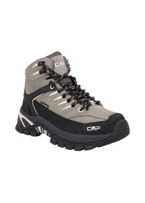 Wanderschuh CMP "RIGEL 2.0 MID WMN WP TREKKING SHOES", Damen, Gr. 40, deserto, cream, Leder, Schuhe Wanderschuh, wasserdicht