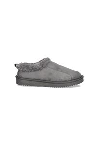 O`Neill Hausschuh O'NEILL "TAMMY WOMEN SLIP-ON", Damen, Gr. 36, grau (monument), Synthetik, Schuhe Hausschuh, Homeslippers, Pantoffel, Clog mit Fell