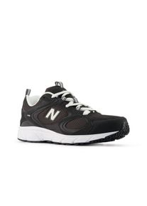 Sneaker New Balance "408", Damen, Gr. 46,5, schwarz-wei&szlig; (faded schwarz), Synthetik, Textil, Schuhe Sneaker, von dem New Balance 530 inspiriert