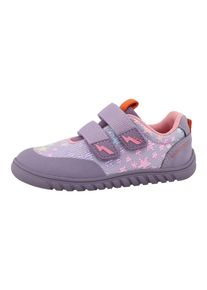Barfu&szlig;schuh Lurchi "Benny Barefoot 2", M&auml;dchen, Gr. 27, flieder, rosa, Lederimitat, Textil, Schuhe Barfu&szlig;schuh, Outdoorschuh mit Klett, Gr&ouml;&szlig;enschablone zum Download