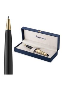 Waterman Expert 'The Opera Collection' Black & Gold G.T. Ballpen M Blue ink