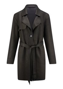 Emilia Lay - Trenchcoat, schwarz, Gr. 40, Kunstfaser