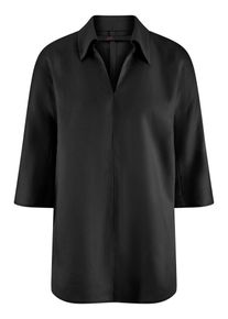 Emilia Lay - Tunika mit 3/4-Arm, schwarz, Gr. 42, Leinen