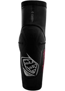 Troy Lee Designs Stage Pro, Protecteurs de coude Niveau 2 , couleur: Noir/Gris , taille: XS/S