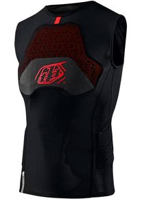 Troy Lee Designs Stage Ghost D3O SL, gilet protecteur unisexe , couleur: Noir/Rouge , taille: M