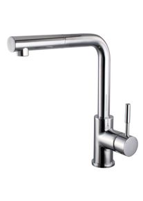 AqvaZone AqvaKitchen Sp&uuml;ltischarmatur 082159750 chrom, mit Geschirrbrause