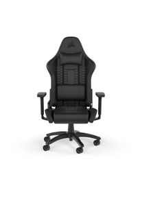 Corsair, Gaming-Stuhl &raquo;TC100 RELAXED - Leatherette (Black)&laquo; (), schwarz, Stellen Sie Ihren Sitz mit einer Gasfeder aus Klasse-4-Stahl und einem 