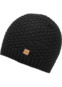 Chillouts, Herren, Beanie &raquo;Kasimir Hat&laquo; Mit Rippenb&uuml;ndchen, One Size, black, black, Herrenstrickm&uuml;tze von Chillouts