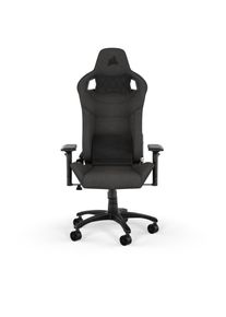 Corsair, Gaming Chair &raquo;T3 Rush (2023) - Charcoal&laquo; (), Charcoal + schwarz, 100 mm verstellbare Sitzh&ouml;he: Stellen Sie Ihren Sitz m&uuml;helos auf Ihre ideale