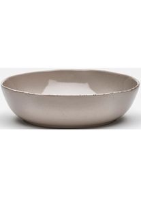 Van Well, Schale &raquo;Salatschale Urban, 29, 5 cm, 2 St&uuml;ck&laquo; 2 Stk. aus Steinzeug sp&uuml;lmaschinengeeignet, braun, Steinzeug, &Oslash; 29,5 cm, braun