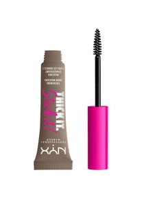 Nyx Cosmetics NYX PROFESSIONAL MAKEUP, Damen, Augenbrauen-Kosmetika &raquo;THICK IT.STICK IT.BROW MASCARA&laquo; mit feiner Verdichtungstechnik, Taupe, Make-Up von NYX 
