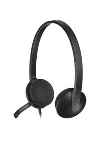 Logitech, Headset &raquo; H340&laquo;, schwarz,