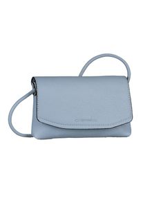 Tom Tailor, Damen, Umh&auml;ngetasche &raquo;Rissa&laquo; Damen Schultertasche, Handtasche, auch als Clutch tragbar, mid blue, B/H/T: 21 cm x 13,5 cm x 3 cm, FEINER 