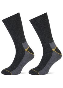 STAPP, Arbeitssocken &raquo;Bekleidung 4420 Stapp Yellow Thermo 2er Pack / 2 Paar&laquo;, anthrazit, Arbeitssocken