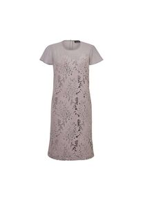 GOLDNER, Damen, Abendkleid &raquo;Kurzgr&ouml;&szlig;e Kleid aus sommerlicher Spitze&laquo; mit kleinen Fl&uuml;gel&auml;rmelchen, taupe, 19 - K-Gr, H&uuml;bsche Fl&uuml;gel&auml;rmelchen