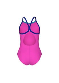 arena, Herren, Badeanzug &raquo;GIRL'S arena SWIMSUIT LIGHT DROP SOLID f&uuml;r M&auml;dchen&laquo;, SHOCKING PINK-NEON BLUE-EYEBLUSH, 140 (134) - N-Gr, Badeanzug von arena