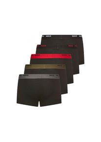 HUGO Underwear, Herren, Trunk &raquo;FIVE PACK&laquo; Packung, 5er-Pack, 5 Stk. mit HUGO Schriftzug, Black 003, XL (54) - 5 Stk., 5er Pack Trunk von HUGO 