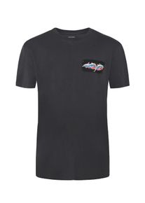 Jack & Jones Big & Tall Sizes - Jack & Jones - Cotton T-shirt with airbrush design on the back - 4XL