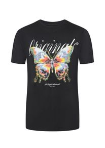 Jack & Jones Big & Tall Sizes - Jack & Jones - Cotton T-shirt with airbrush design on the back - 5XL