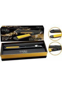 Italian Design, Gl&auml;tteisen, Gold Styler Volumen Flacheisen