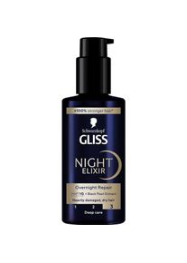 Schwarzkopf, Haarmaske, Gliss Night Elixir Anti-Split Ends Wonder 100 Ml Haarserum (100 ml)
