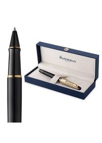 Waterman Expert 'The Opera Collection' Black & Gold G.T. Rollerball F Black ink