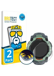 BROTECT Fullscreen Schutzfolie Displayschutz Folie Klar Transparent, Smartwatch Schutzfolie, Transparent