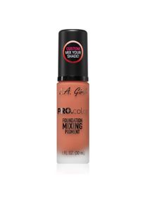 L.A. Girl Cosmetics PRO. Color alapoz&oacute; sz&iacute;npigment &aacute;rnyalat Orange 30 ml